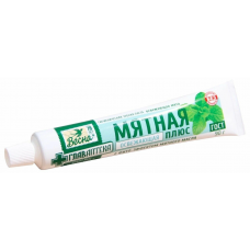 Мятная зубная паста 90гр Освежающая мята б/футляра Весна